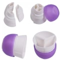 Miniatyrbillede 4 af 4: 3-delt spritz tyl til bagning - Skab flerfarvet bagværk Multicolor