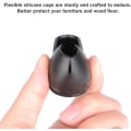 Miniatyrbilde 4 av 4: 16-Pack Møbelføtter / Silikonstolføtter - Gulvbeskytter Black one size