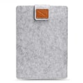 Miniatyrbillede 3 af 6: Computertaske 13-tommer, Passer til MacBook Pro og air - uldfilt på ærmer Dark grey
