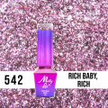 Miniatyrbilde 2 av 5: Mollylac - Gelelakk - Luxury Glam - Nr542 - 5g UV gel/LED Pink