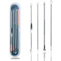 Miniatyrbillede 2 af 4: 4-pak Blackhead klippere fjerner nemt hudorme Silver