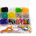 Pikkukuva 5 / 9: Tee itse - Loom Bands - 1500 kpl - Kuminauhasarja - Multicolor