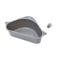 Miniatyrbillede 2 af 5: Si til stop for tilstoppede afløb - 2-pak sil til vask / skylleboks Grey