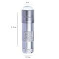 Miniatyrbillede 2 af 4: Led lommelygte + Stempelpude - Negledekorationer - UV/LED lampe Silver