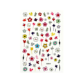 Miniatyrbillede 4 af 4: 16 ark neglestickers negledekoration, neglestickers Multicolor