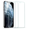 Miniatyrbillede 1 af 5: 3 stk Hærdet glas iPhone X / XS / 11 PRO - Skærmbeskyttelse Transparent