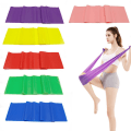 Miniatyrbilde 1 av 6: TPE YOGA Treningsbånd, Motstandsbånd, yoga, rehab - Gummibånd Pink one size