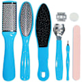 Miniatyrbillede 1 af 8: 8 dele - Pedicure Kit / Fodfiler - Fodpleje Multicolor