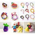 Pikkukuva 3 / 7: Mega kit Loom Bands - 4500 kpl tarvikkeineen Multicolor