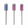 Miniatyrbilde 1 av 5: Bits for elektrisk fil - 3 størrelser - Avrundet - Bor Fin grit