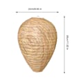Miniatyrbillede 7 af 9: 4 stk Hvepsefælder ugiftigt lokkemiddel lavet af papir, afskrækkende for bier - Hvepsebo Beige