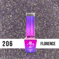 Miniatyrbillede 2 af 3: Mollylac - Gel polish - Sensuel - Nr206 - 5g UV gel/LED