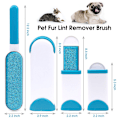 Miniatyrbillede 4 af 5: 2 Pack Fur Remover - Selvrensende børste Multicolor