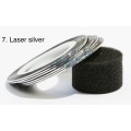 Miniatyrbild 9 av 11: Striping tape , nageltejp , nageldekorationer 20 färger 2. Silver