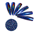 Miniatyrbillede 1 af 2: Mørkeblåt påfuglepulver - Krompigment