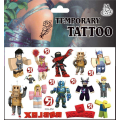 Pikkukuva 5 / 6: Roblox Tatuoinnit - 4 arkkia - Lasten tatuoinnit Multicolor