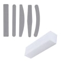 Pikkukuva 1 / 2: 5 kaksipuolista kynsiviilaa - 100/180 + puskuriviila Grey