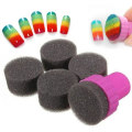 Miniatyrbild 1 av 3: Stämpelset för nagellack 5-pack Svart