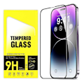 Miniatyrbillede 1 af 4: 2 stk Hærdet glas iPhone 14 - Skærmbeskyttelse Transparent