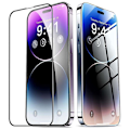 Miniatyrbillede 4 af 4: 2 stk Hærdet glas iPhone 14 - Skærmbeskyttelse Transparent