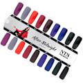 Pikkukuva 3 / 4: NTN Premium - Geelilakka - After Midnight - Nr66 - 5g UV geeli/LED Red