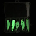 Miniatyrbillede 4 af 9: 5 woblere lyser i den mørke crankbait Multicolor
