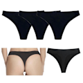 Miniatyrbillede 1 af 4: 6-pack Seamless Invisible thong - Strings - XS