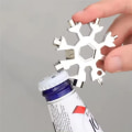 Miniatyrbilde 6 av 6: Multifunksjonsverktøy i Snow Crystal Design - Alt-i-ett-verktøy Silver