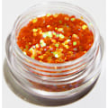 Pikkukuva 1 / 2: Kynsien glitter - Hexagon - Oranssi - 8ml - Glitter Orange
