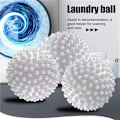 Miniatyrbild 2 av 7: 2-Pack Torkbollar Torktumlare Återanvändbar Tvättmaskinboll multifärg one size