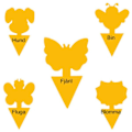 Pikkukuva 5 / 5: 20 pakkauksen perhosiepparit - Perholoukku - söpö ja tehokas BLOMMA