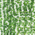 Miniatyrbillede 3 af 9: 6 Meter Ivy Garland - Grøn og vedligeholdelsesfri Green