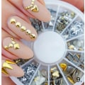 Miniatyrbilde 10 av 11: Rhinestone hjul MultiColor 12. Rhinestone hjul 2mm