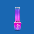 Miniatyrbilde 3 av 4: Mollylac - Gelelakk - Women in Paradise - Nr76 - 5g UV gel/LED Blue