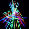Miniatyrbillede 1 af 2: 100-pak glowstick armbånd, lysende Multicolor