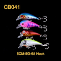 Miniatyrbillede 11 af 11: 20-pak fiskelokker wobler, Minnow mixed, Crankbait Multicolor