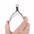 Miniatyrbillede 4 af 7: Cuticle Nipper rustfri - Cuticle bar - Neglesaks Gold