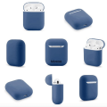 Miniatyrbilde 3 av 5: AirPods Silikonskall - Veske / Beskyttelse - Flere farger Light red