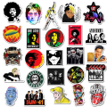 Miniatyrbild 3 av 5: 50st Mode Graffiti Stickers Vattentät Laptop Skate - Rock multifärg