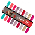 Pikkukuva 4 / 4: NTN Premium - Geelilakka - Celebration - Nr169 - 5g UV geeli/LED Silver grey