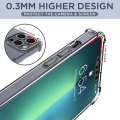 Miniatyrbillede 2 af 5: IPhone 14 Plus - Silikone stødsikker skal ekstra stødsikker Transparent IPhone 14 Plus