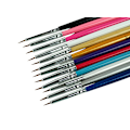 Pikkukuva 3 / 4: 12 kynsiharjaa kynsitaidetta varten Multicolor