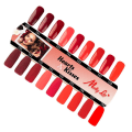 Miniatyrbilde 4 av 6: Mollylac - Gelelakk - Hearts & Kisses - Nr190 - 5g UV gel/LED Red