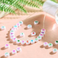 Miniatyrbillede 8 af 8: DIY - Perleboks - Brevperler - 1400stk + Elastisk tråd Multicolor