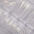 Miniatyrbilde 2 av 4: 120 neglespisser klare løse negler akrylspisser Transparent