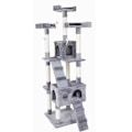 Miniatyrbillede 1 af 5: Kattetræ - 170cm - Kradsestolper - Kradsemøbler Light grey