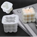 Miniatyrbilde 4 av 6: 2 lysformer - Lag dine egne lys - DIY - Lysformer White