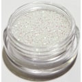 Miniatyrbillede 1 af 2: 1 stk Finkornet glitter hvid regnbue