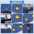 Miniatyrbild 6 av 7: Tång till Tryckknappar - Colorsnaps - Plasttryckknappar multifärg