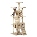 Miniatyrbillede 4 af 5: Kattetræ - 170cm - Kradsestolper - Kradsemøbler Beige